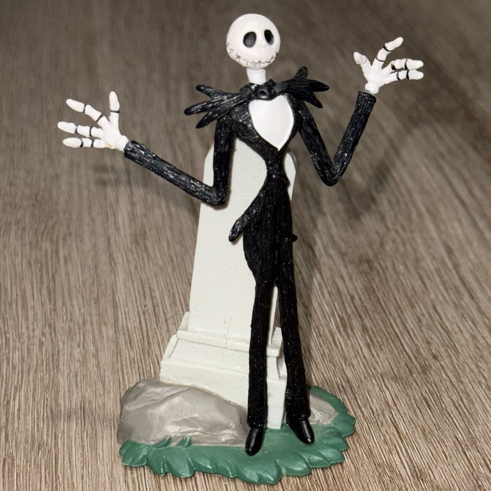 Jack Skellington Tim Burton's The Nightmare Before Christmas Figurine Toy Disney